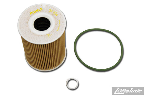Engine oil filter kit w/ crush ring - Porsche 911 DFI type 997, 2008.5-2012