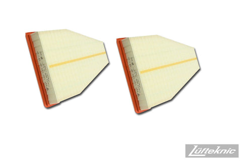 Engine air filter set - Porsche 911 C2 / C4 / GT3 type 991, 2013+