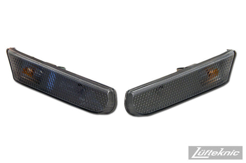 Side marker light set, clear or gray - Porsche 911 type 996, Boxster type 986