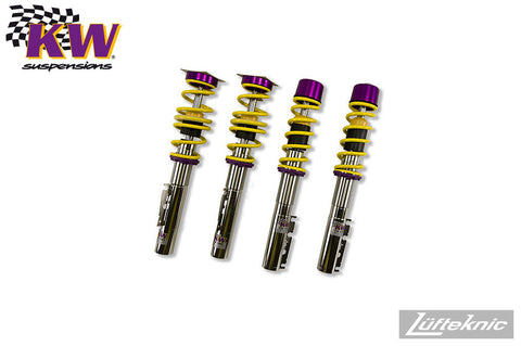 KW Variant 1 coilover suspension - Porsche Boxster / Cayman w/o PASM type 987, 2005-2012