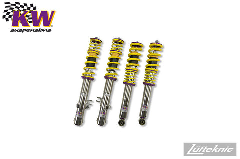 KW Clubsport coilover suspension - Porsche 911 C4 type 964, 1989-1990