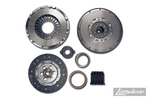 Clutch and flywheel kit, direct replacement w/ dual mass flywheel - Porsche 911 C2 / C4 3.6 type 964, 993