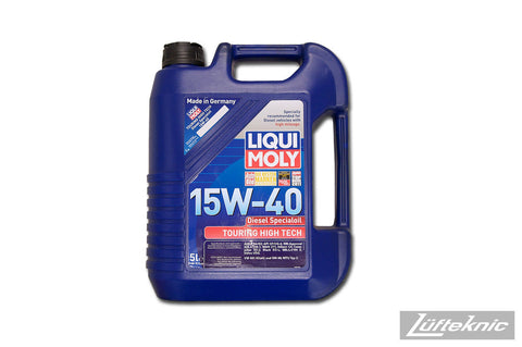 Engine oil - Liqui Moly 15w40 Touring High Tech 5 liter