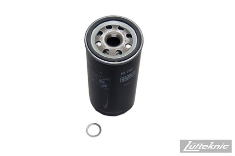Engine oil filter kit w/ crush ring - Porsche 928