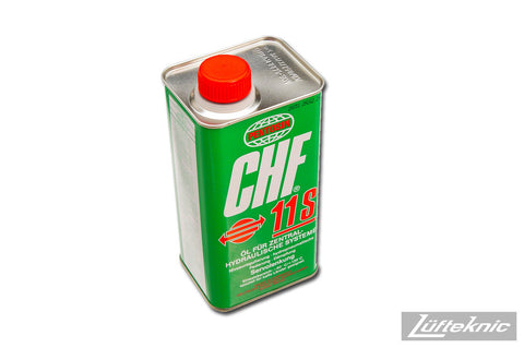 Power steering fluid - Pentosin CHF11S hydraulic fluid