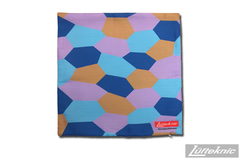 Lüfteknic throw pillow - #projectstuka camo pattern