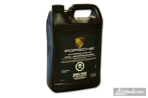 Engine coolant / anti-freeze - Genuine Porsche G40 91 EF 1 gallon